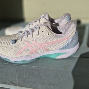 Asics Solution Speed FF 2 "White/Frosted Rose" Size 8.5